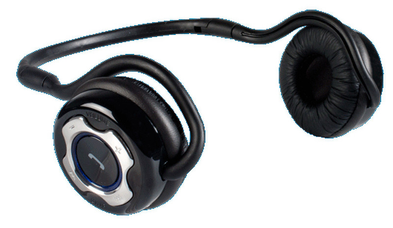 Alecto BHP-30 Ohraufliegend Kopfband Schwarz Kopfhörer