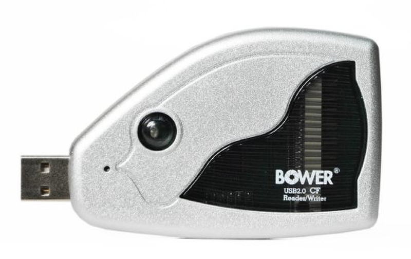 Bower CRCF USB 2.0 Черный, Cеребряный устройство для чтения карт флэш-памяти