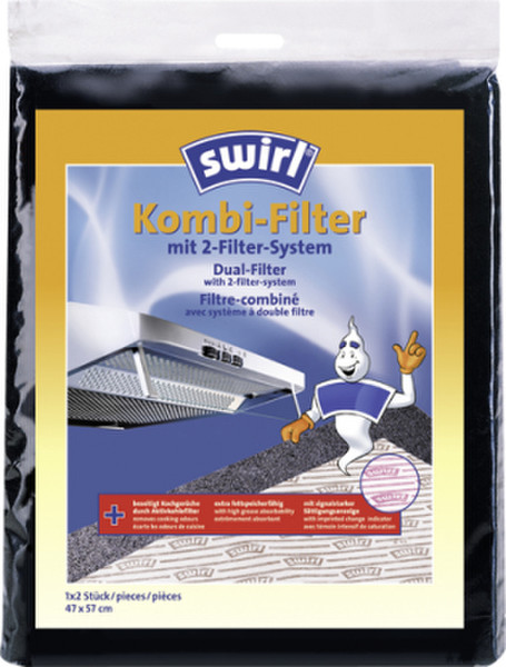 Swirl 6044421 Filter Bauteil & Zubehör für Dunstabzugshauben