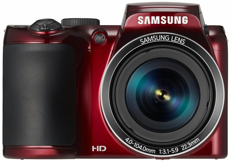 Samsung WB WB110 20.2MP CCD 5152 x 3864pixels Red