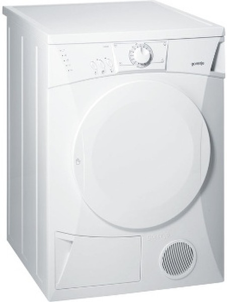 Gorenje D62325 Отдельностоящий Фронтальная загрузка 6кг B Белый сушилка для белья