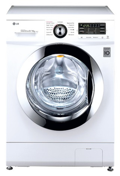 LG F1496AD3 freestanding Front-load B White washer dryer