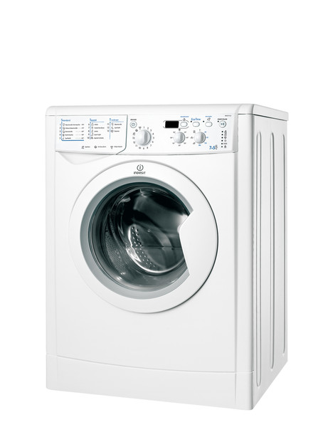 Indesit IWDD 7125 B (DE) freestanding Front-load B White washer dryer