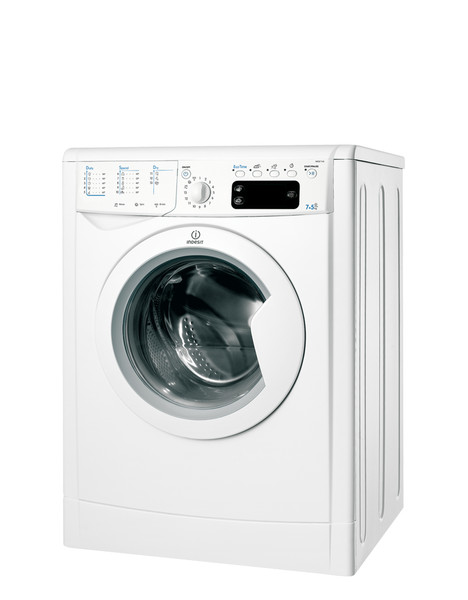 Indesit IWDE 7145 B (EU) freestanding Front-load B White washer dryer