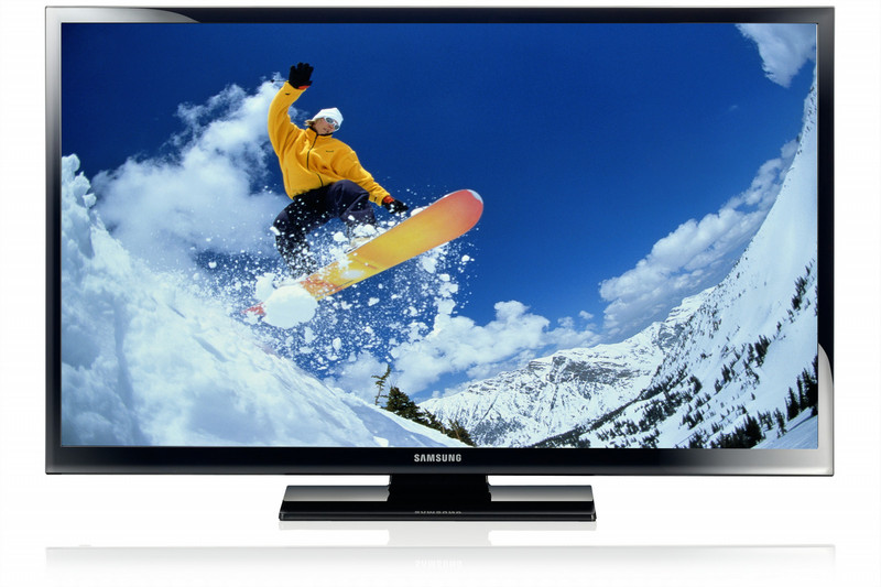 Samsung PS43E490 + BD-E6300/EN 43Zoll 3D Schwarz Plasma-Fernseher