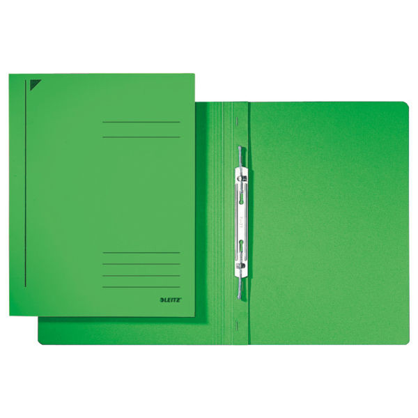 Leitz Spiral folder, A4, green Green ring binder