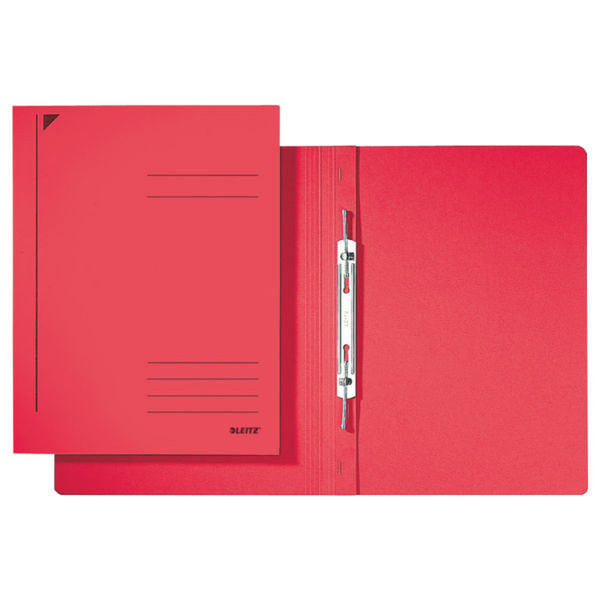 Leitz Spiral folder, A4, red Red ring binder