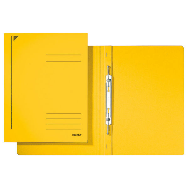 Leitz Spiral folder, A4, yellow Yellow ring binder