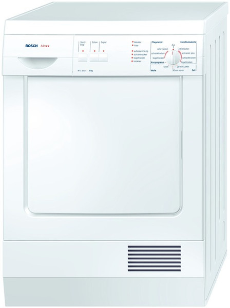 Bosch WTL 6201 freestanding Front-load 6kg Unspecified White tumble dryer