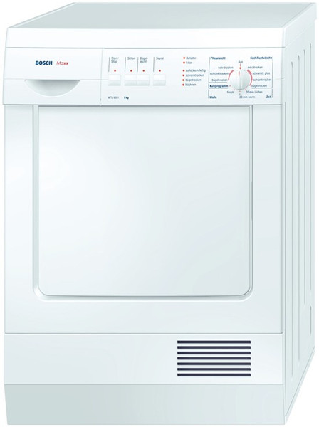 Bosch WTL 6301 Отдельностоящий Фронтальная загрузка 6кг Не указано Белый сушилка для белья