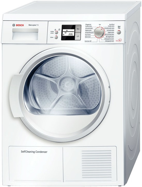 Bosch WTW865U2AT Отдельностоящий Фронтальная загрузка 7кг A+ Белый