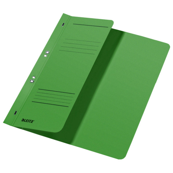 Leitz Cardboard Folder, A4, green Green folder