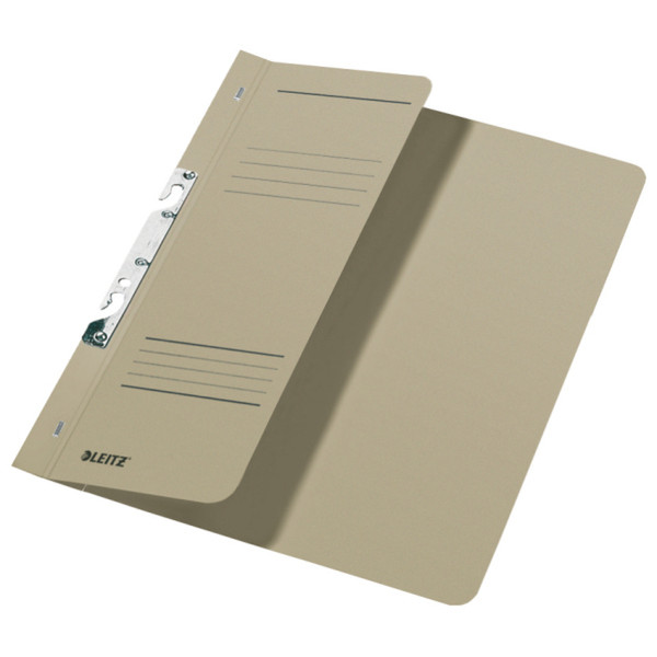 Leitz Cardboard Folder, A4, grey Grey folder