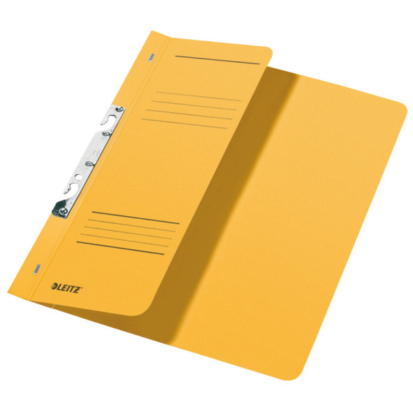 Leitz Cardboard Folder, A4, yellow Yellow folder