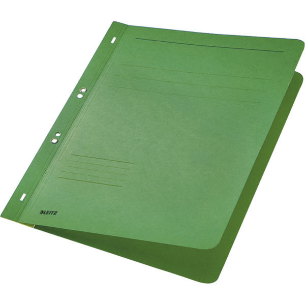 Leitz Cardboard Folder, A4, green Green folder