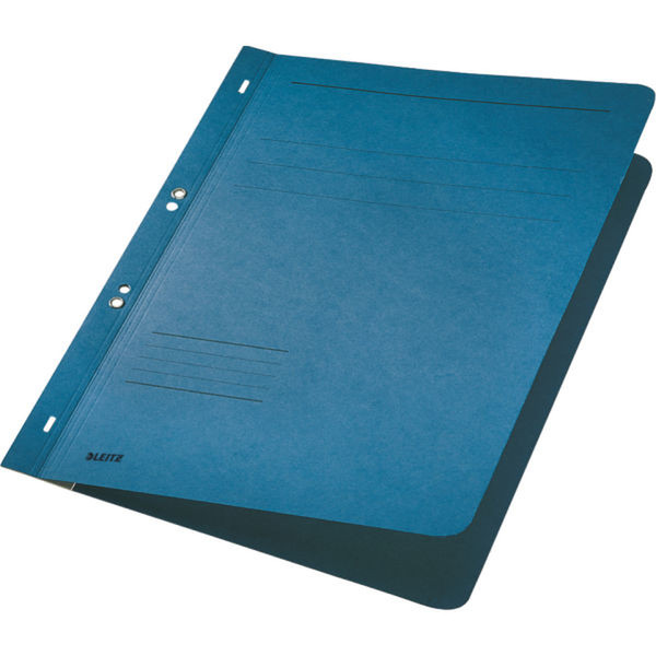 Leitz Cardboard Folder, A4, blue Blue folder