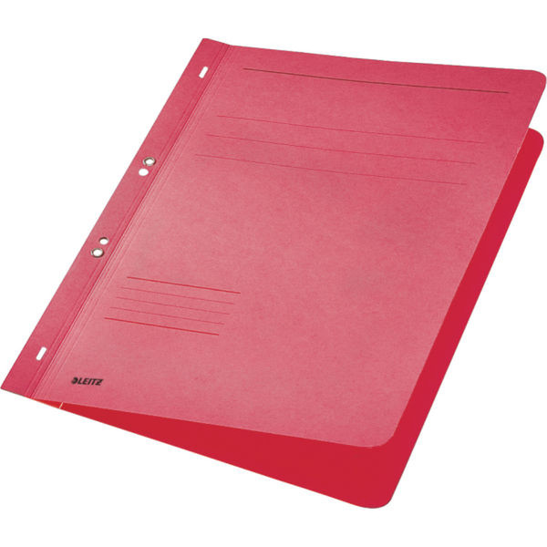 Leitz Cardboard Folder, A4, red Red folder