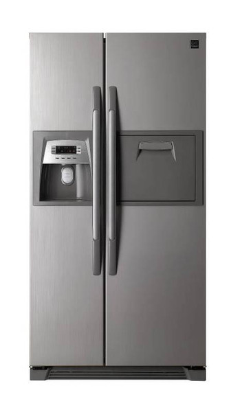 Daewoo FRN-U20FCCI freestanding 531L A+ Stainless steel side-by-side refrigerator