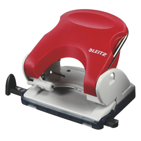 Leitz Topstyle Desktop perforator 25sheets Red hole punch