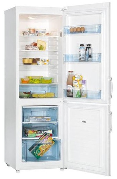 Amica KGC 15427 W freestanding 166L 64L A++ White fridge-freezer
