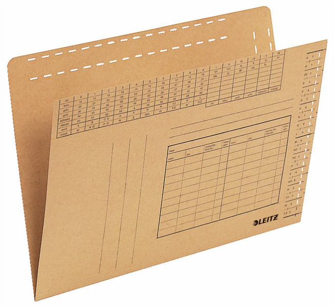 Leitz 24300000 A4 Cardboard Brown hanging folder