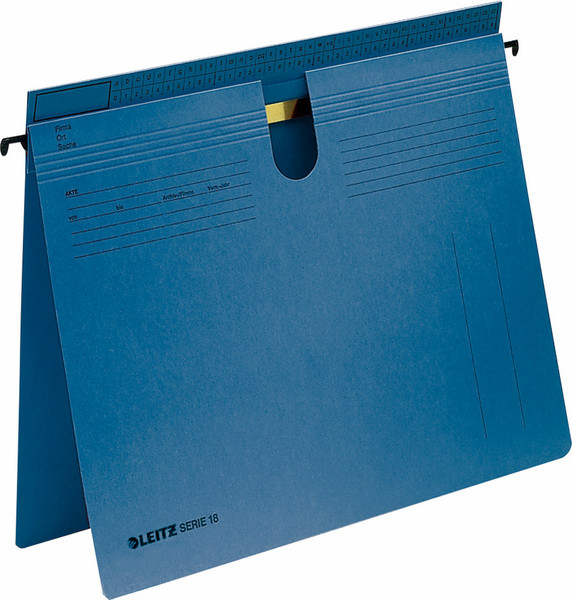 Leitz SERIE 18 A4 Cardboard Blue hanging folder