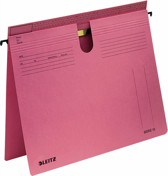 Leitz SERIE 18 A4 Cardboard Red hanging folder