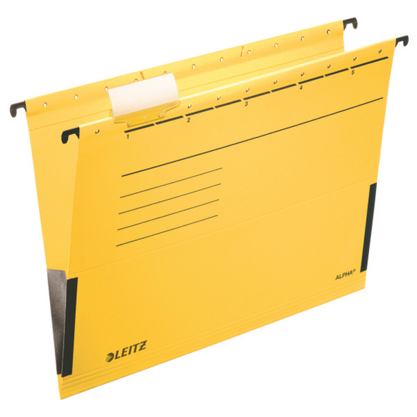 Leitz Alpha Folder Yellow folder