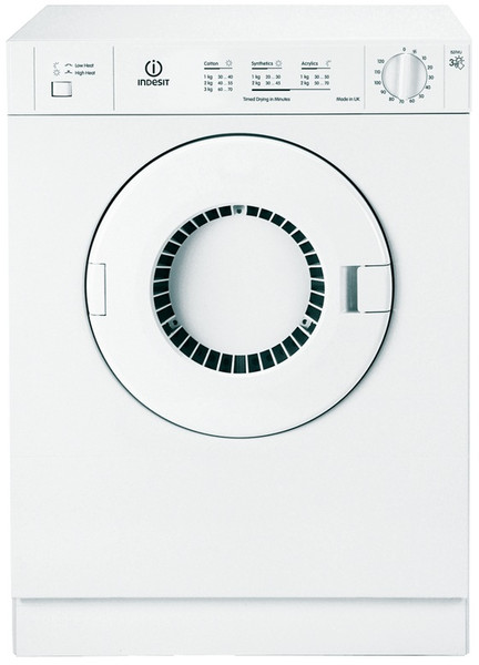 Indesit IS 31 V freestanding Front-load 3kg D White tumble dryer