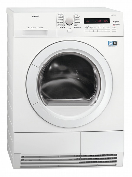 AEG T76486EIH freestanding Front-load 8kg A++ White