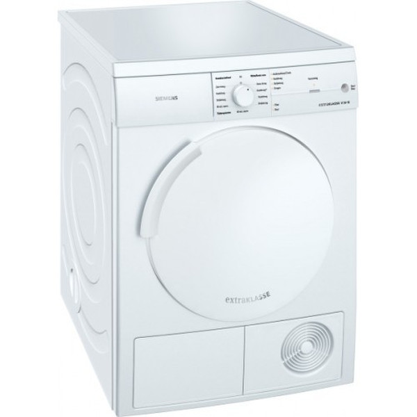 Siemens WT34V180NL Отдельностоящий Фронтальная загрузка 7кг C Белый сушилка для белья