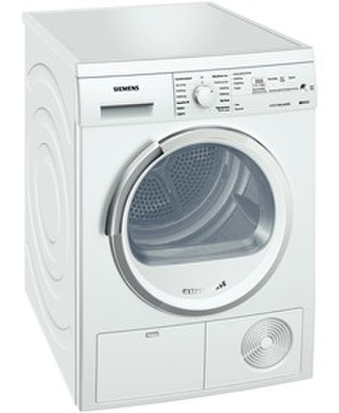 Siemens WT46E384NL Freistehend Frontlader 8kg B Weiß Wäschetrockner