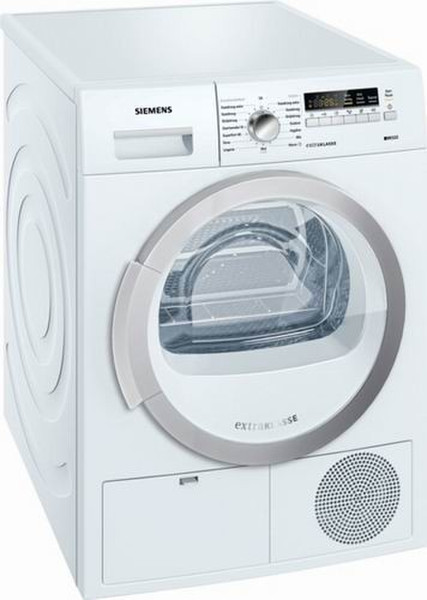 Siemens WT46W282NL freestanding Front-load 8kg A++ White tumble dryer