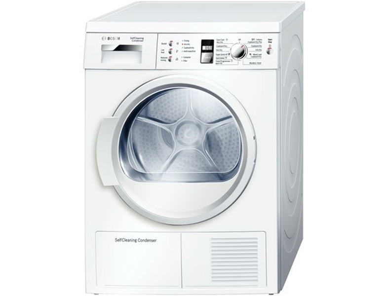 Bosch WTW863S0GB Freistehend Frontlader 7kg A+ Weiß Wäschetrockner