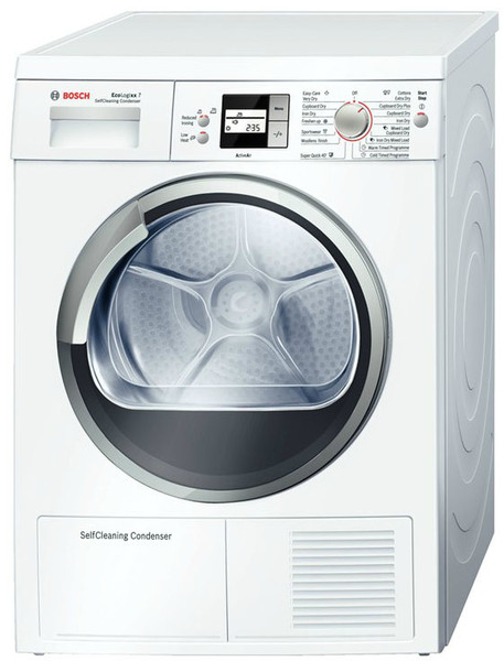 Bosch WTW86561GB Freistehend Frontlader 7kg A+ Weiß Wäschetrockner