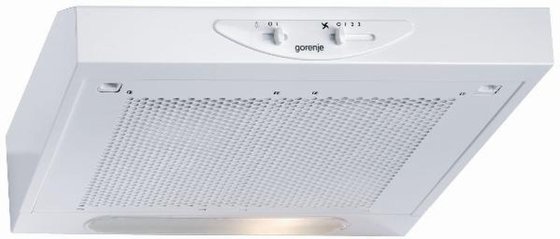 Gorenje 106267DU511W Halbeingebaut (ausziehbar) 204m³/h Weiß