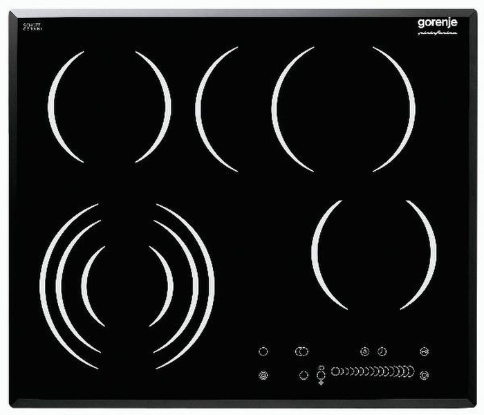 Gorenje ECT2600P2 Встроенный Ceramic hob Черный плита