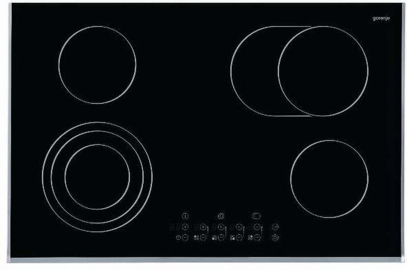 Gorenje ECT780E Встроенный Electric hob Черный плита