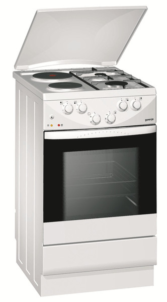 Gorenje K271W Freestanding Combi hob B White cooker