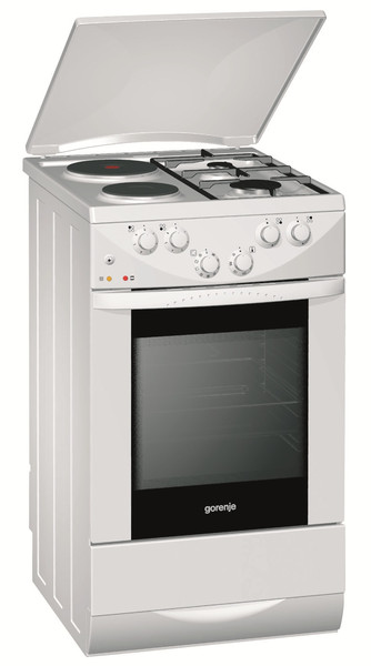 Gorenje K772WD Freistehend Combi hob A Weiß Küchenherd