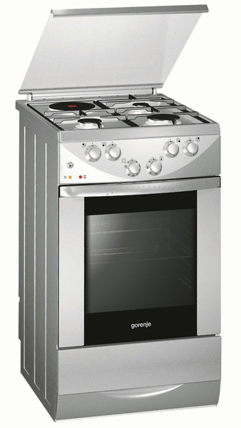 Gorenje K773ED Freestanding Combi hob A Stainless steel cooker