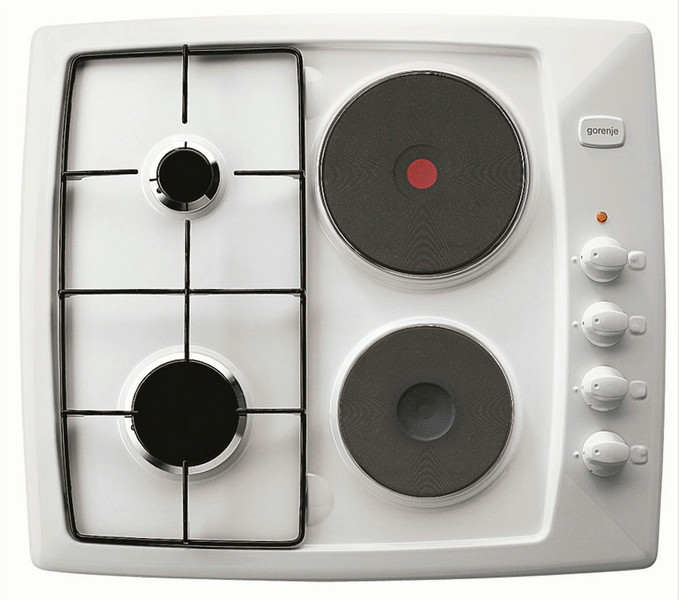 Gorenje KMS62W built-in Combi White hob