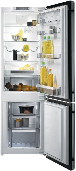 Gorenje NRKI-ORA Built-in 200L 60L A+ Black fridge-freezer