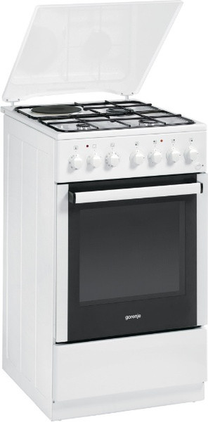 Gorenje K52290AW1 Freistehend Gas hob B Weiß Küchenherd