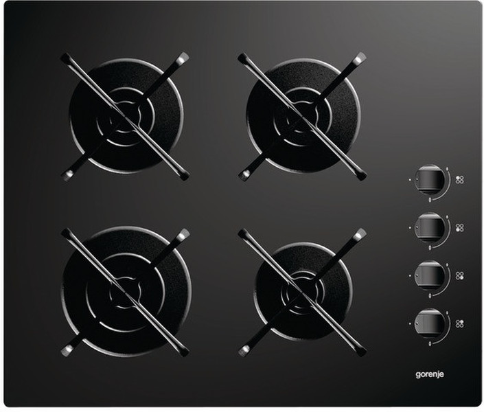 Gorenje GT640AB built-in Gas Black hob