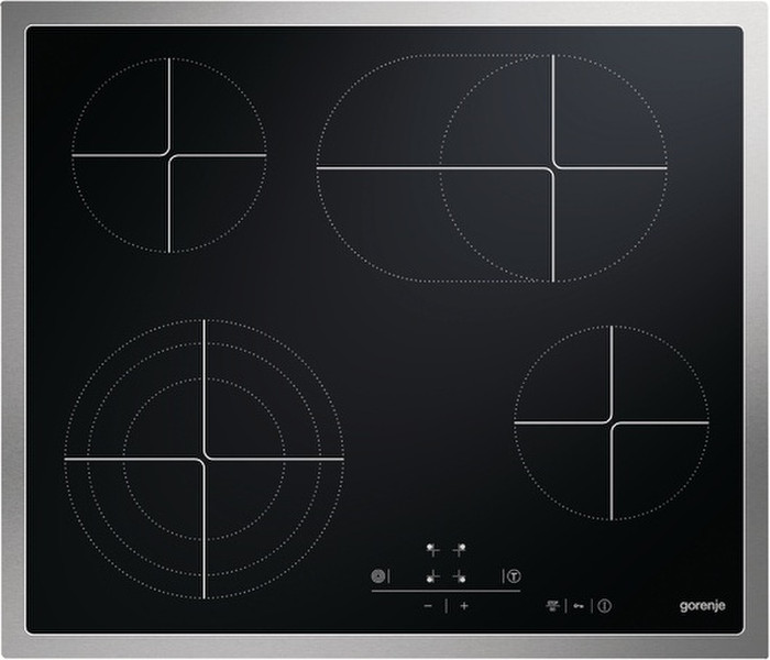 Gorenje ECT680AX Встроенный Ceramic hob Черный плита