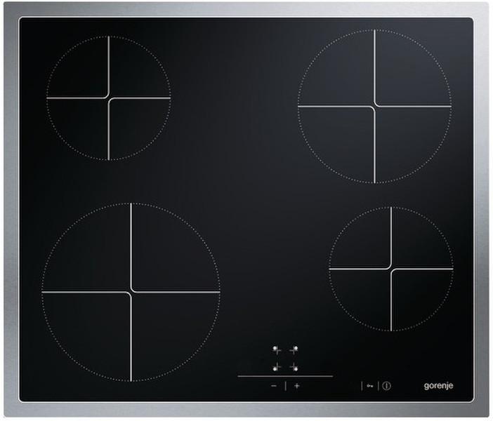 Gorenje ECT610AX Eingebaut Ceramic hob Schwarz Kochfeld