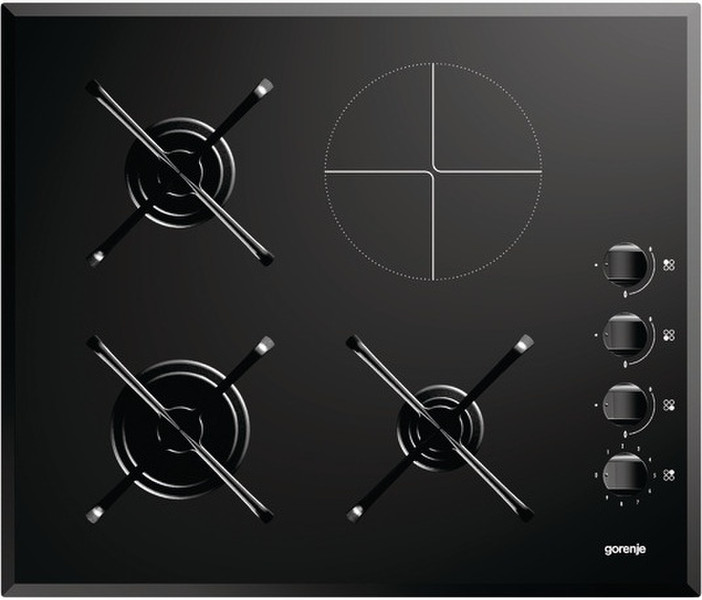 Gorenje GC630AC built-in Combi Black hob