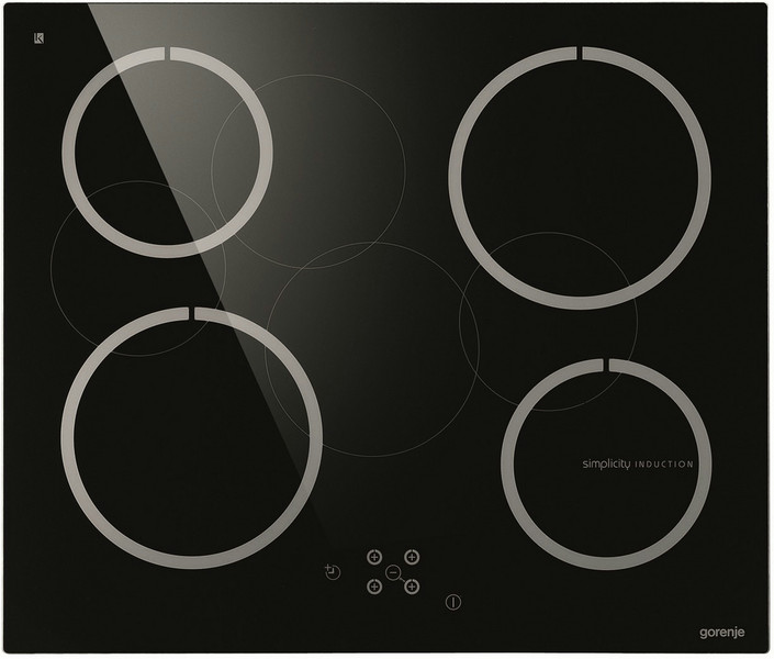 Gorenje IT6SYB built-in Electric induction Black hob