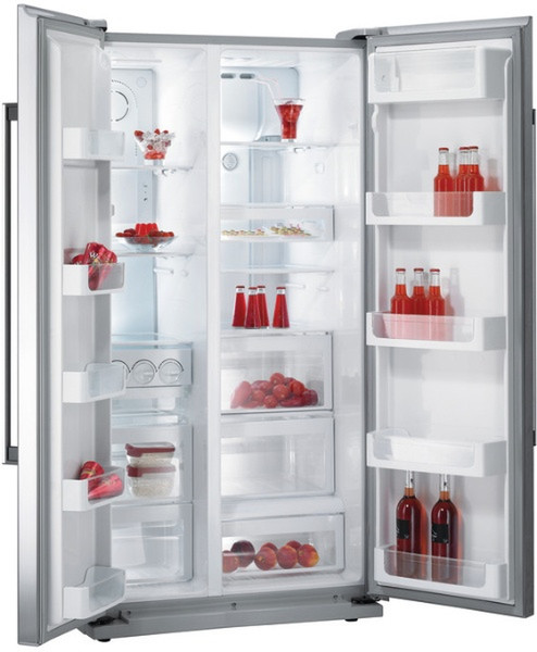 Gorenje NRS85725E freestanding 540L A Stainless steel side-by-side refrigerator